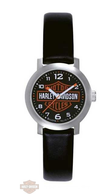 76L10 Harley-Davidson Orologio da Donna Bulova Bar \u0026 Shield
