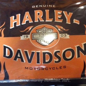 1903 logo orange harley-davidson