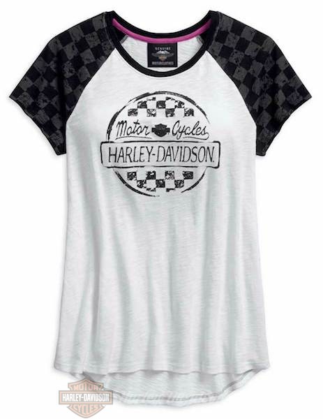 Maglietta Donna Harley Davidson Genuine Motorcycles 99131-12VW - T-Shirts Harley  Davidson - Shopbikers: vendita prodotti per motociclisti custom