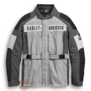 98125-20EM Giacca Harley-Davidson da Uomo Vanocker in Tessuto Tecnico