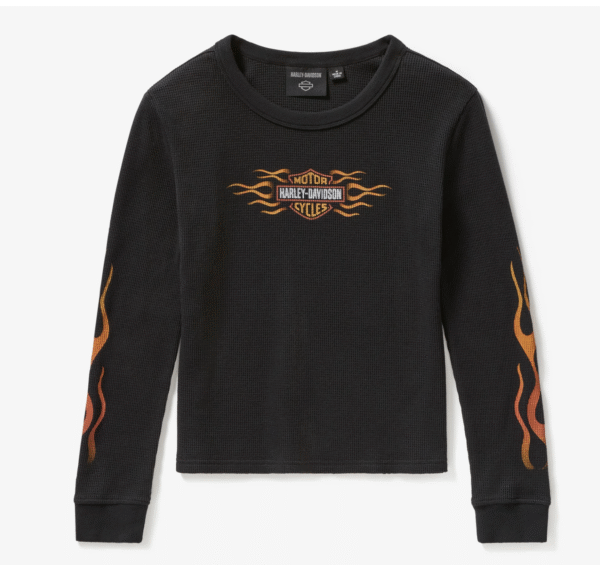 Maglia HD Vintage Flames 96761-25VW - immagine 2