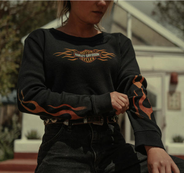 Maglia HD Vintage Flames 96761-25VW