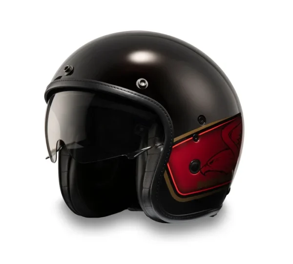 Harley-Davidson® Casco 3\4 Con Visiera diamond HD X14 Limited Edition 120° 97222-23EX