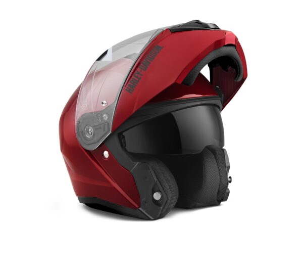 CASCO MODULARE HARLEY-DAVIDSON BILLIARD RED - immagine 2