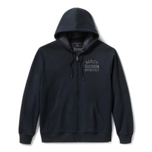 FELPA ZIP CAPPUCCIO FODERATA PLAID 96783-25VM