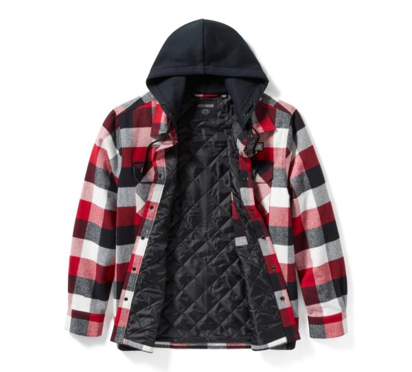 GIACCA CAMICIA CON CAPPUCCIO 96807-25VM - immagine 2