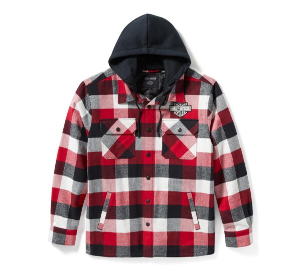 GIACCA CAMICIA CON CAPPUCCIO 96807-25VM