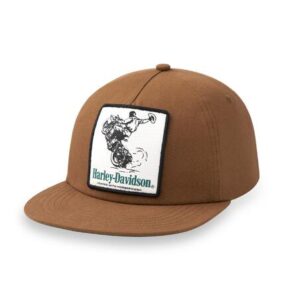 Cappello  Cowboy 5-Panel Strapback Cap - Toffee