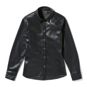 CAMICIA IN SIMILPELLE METALLIC DAGGER