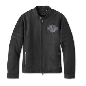 Giacca in pelle uomo Harley-Davidson® Enthusiast 3-in-1 nera art. 97004-25VM