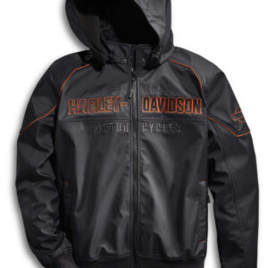 Giacca Uomo Harley-Davidson®Idy ll Windproof Soft Shell Jacket Black art. 98163-21VM