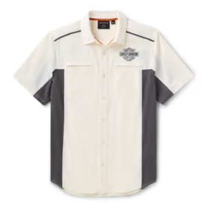 Camicia Uomo H-D TECH Bar & Shield Vented art. 99098-26VM