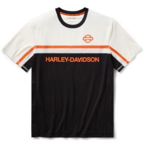 Maglia girocollo da uomo a maniche corte areate H-D TECH art. 96286-26VM