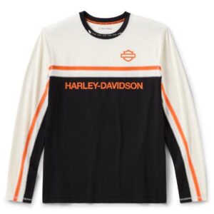 Maglia girocollo a maniche lunghe areata H-D TECH da uomo art. 96287-26VM