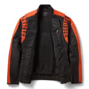 Giubbotto bomber in nylon H-D Mainstreet da uomo ART. 97405-26VM