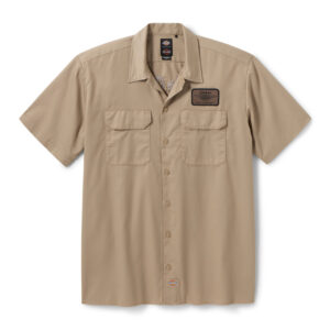 Camicia da lavoro Built to Outlast Dickies x H-D da uomo - Desert Sand art. 96086-26VM