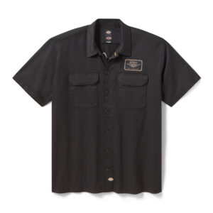 Camicia da lavoro Built to Outlast Dickies x H-D da uomo - Black art. 96087-26VM