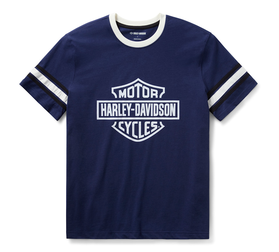 T-shirt da uomo H-D Essential Sleeve Stripe '03 art. 96154-26VM