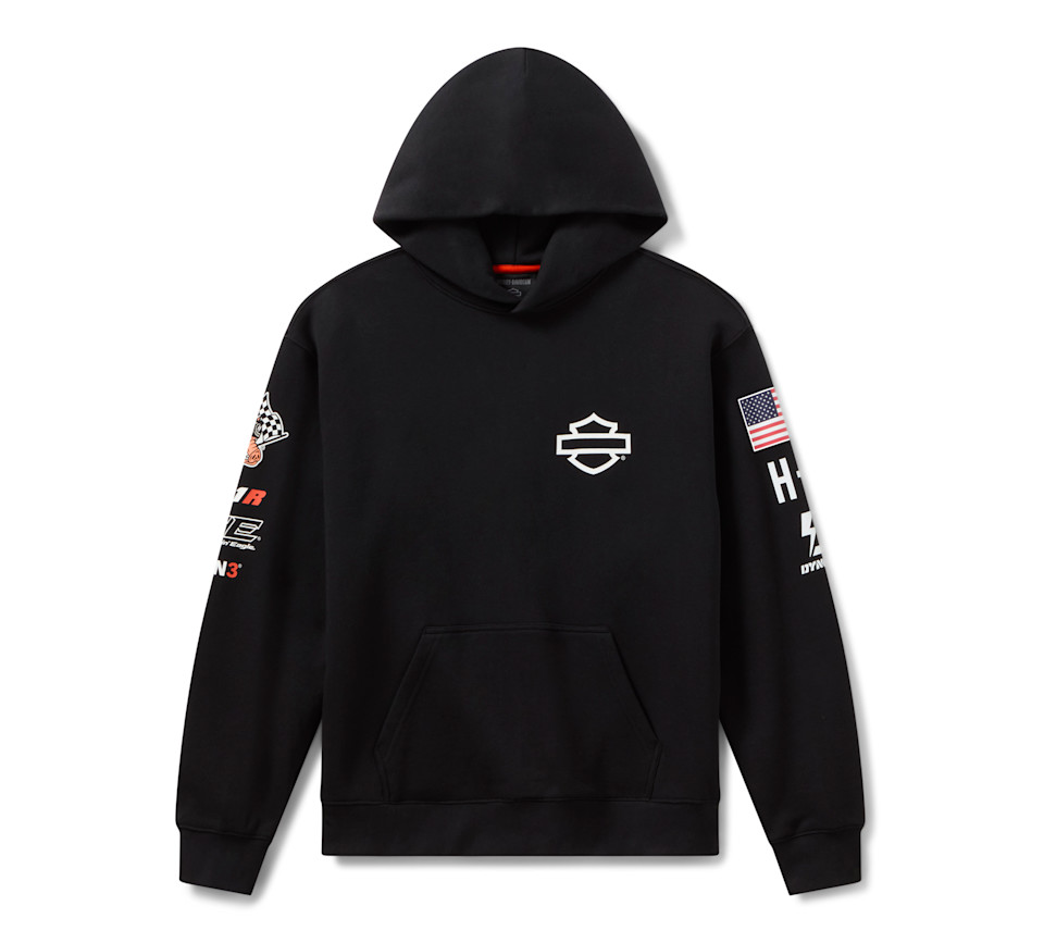 Felpa unisex con cappuccio Factory Racing art. 96369-26RX