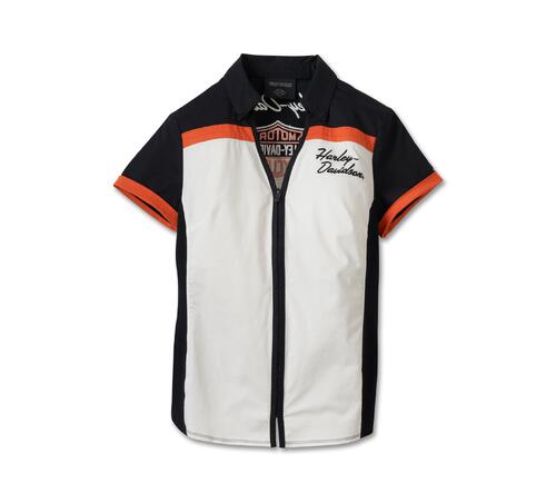 Camicia da donna con cerniera Elemental Bar & Shield art. 99055-23VW