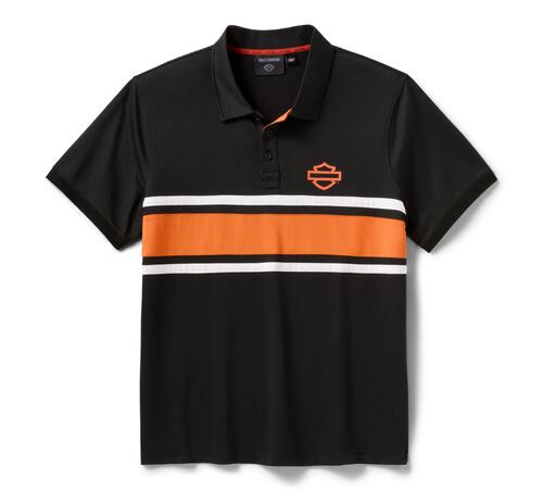 Polo da uomo H-D TECH COOLMAX art. 96170-26VM