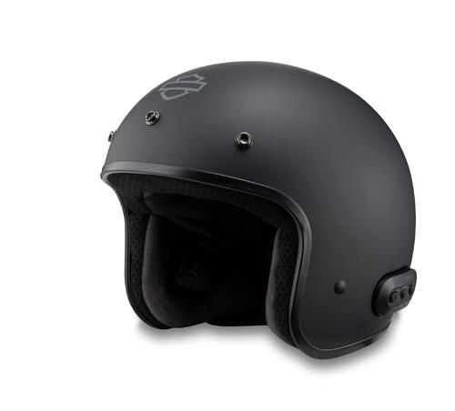 Casco Fury N04 Bluetooth 3/4 - Matte Black art. 98009-23EX - immagine 4
