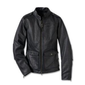Giacca da donna in pelle Captain di H-D Flex Layering System art. 98018-23VW