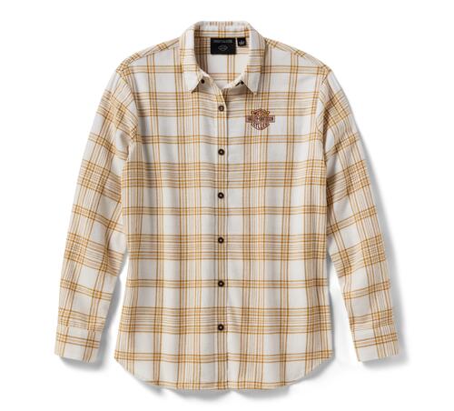 Camicia donna Vintage Fringe Plaid Shirt art. 96269-26VW