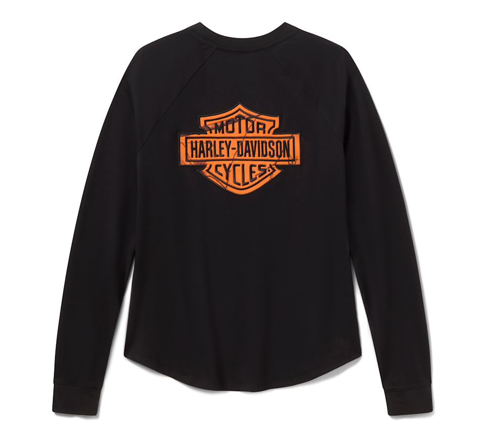 Maglia raglan da donna Harley-Davidson x Realtree con grafica art. 96720-26VW - immagine 2