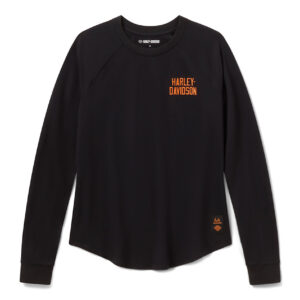 Maglia raglan da donna Harley-Davidson x Realtree con grafica art. 96720-26VW