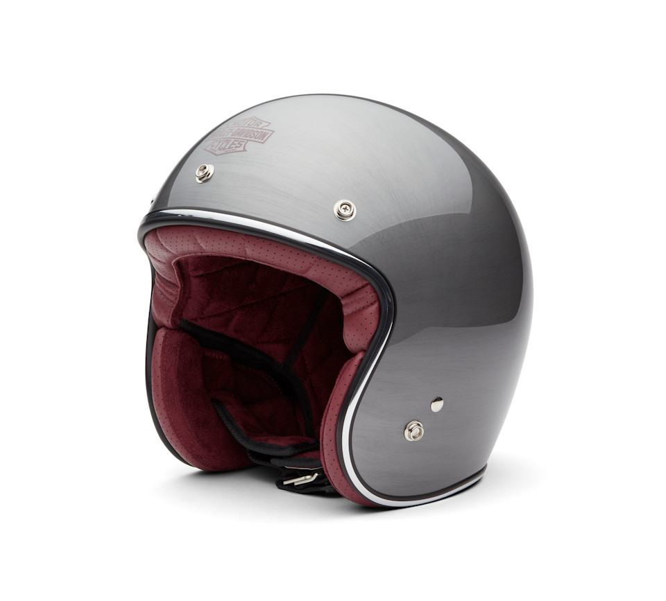 Casco H-D Ace C02 3/4 - Gloss - Grey art. 97139-26EX