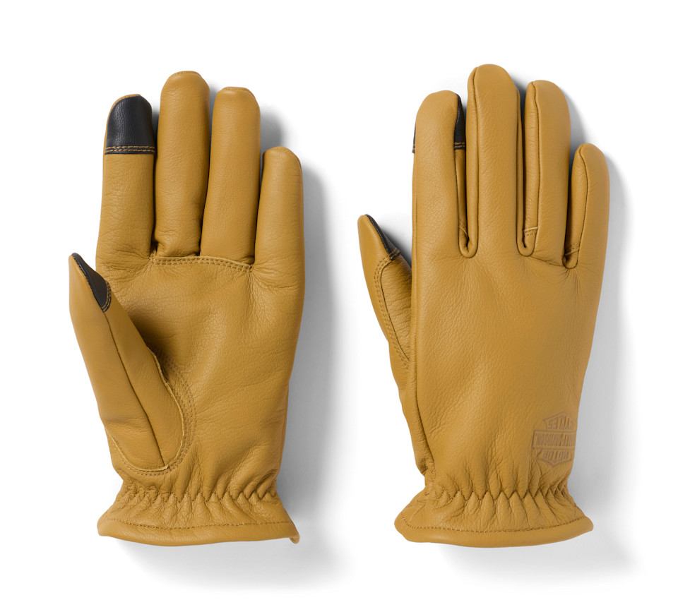 Guanti da lavoro da uomo H-D American Classic - Natural art. 97766-26VM