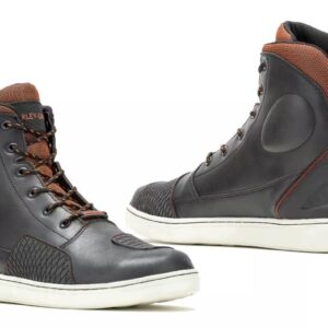 Sneaker da uomo Harley-Davidson Holtman black/orange art. D97252